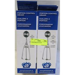 4 NEW PORTION SCOOPS