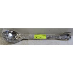 NEW 15" STAINLESS SLOTTED SPOONS (6)