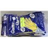 Image 1 : RUBBER GLOVES MEDIUM LOT OF 12