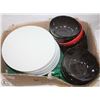 Image 1 : BOX OF ASSORTED DISHWARE, PLATES, BOWLS