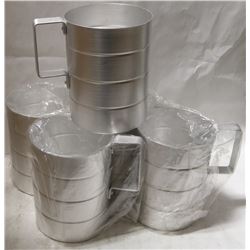 4QT ALUMINUM DRY INGREDIENT BAKERS MEASURES