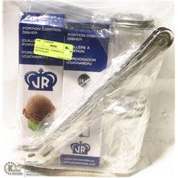 COMMERCIAL RESTAURANT MIXED LOT OF 2 SCOOPS, 2