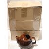 Image 1 : NEW TEAPOT 2 CUP - BROWN - LOT OF 6