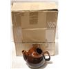 Image 1 : NEW TEAPOT 2 CUP - BROWN - LOT OF 6