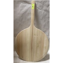 NEW ROUND PIZZA PEEL 33" LONG, 19" DIAMETER