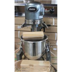 10 QT. GEAR DRIVEN COMMERCIAL MIXER  NEW
