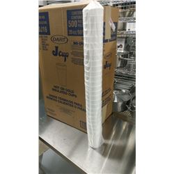 2 CASES OF NEW STYROFOAM CUPS