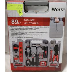 NEW IWORK 89PC TOOL SET