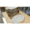 Image 1 : 11" OVAL PLATTERS - LOT OF 12