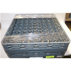 LOT OF TWO NEW 64 PEG DISHWASHER TRAYS