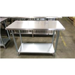 24" X 48" S/S WORK TABLE