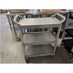 32" X 16" GRAY UTILITY CART