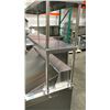 Image 1 : 48" STAINLESS STEEL DOUBLE OVER SHELF