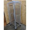 Image 1 : 20-TIER ALUMINUM PAN RACK WITH COVER
