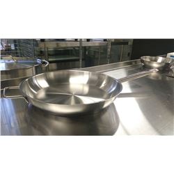 12.5" EXTRA HD STAINLESS FRY PAN INDUCTION CAPABL