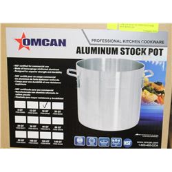 OMCAN 16 QT ALUMINUM STOCK POT WITH LID
