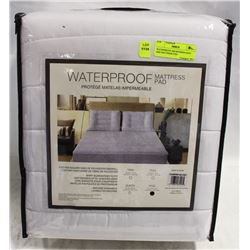 WATERPROOF MICROFIBER KING SIZE MATTRESS PAD