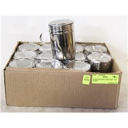 STAINLESS STEEL DREDGERS - ONE DOZEN