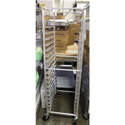 20-TIER ALUMINUM PAN RACK