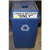 Image 1 : BLUE RECYCLE BIN WITH LID
