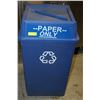 Image 1 : BLUE RECYCLE BIN WITH LID