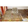 Image 1 : 5 LARGE FLATS OF ASSORTED GLASSWARE &BEER GLASSES