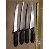 Image 1 : LOT OF 4 KNIVES, USED SHARPENED