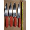Image 1 : LOT OF 4 KNIVES, USED SHARPENED