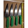 Image 1 : LOT OF 4 KNIVES, USED SHARPENED