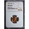 Image 1 : 1966 SMS LINCOLN CENT NGC MS68RD