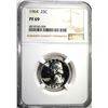 Image 1 : 1964 WASHINGTON QTR NGC PF69