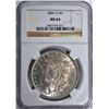 Image 1 : 1884-O MORGAN DOLLAR, NGC MS-64