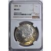 Image 1 : 1896 MORGAN DOLLAR, NGC MS-63