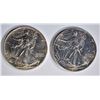 Image 1 : 2 - 1991 AMERICAN SILVER EAGLE DOLLARS
