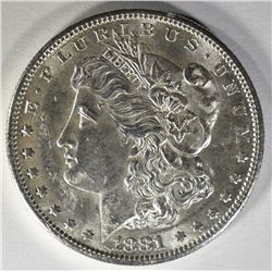 1881-S MORGAN DOLLAR  CH BU