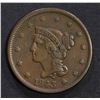 Image 1 : 1843 LARGE CENT, VF/XF