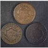 Image 2 : 3-1835 LARGE CENTS: 1-VF 2-FINE