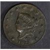 Image 1 : 1825 LARGE CENT, XF porous