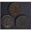 Image 2 : 1819 FINE, 1820/19 F+ & 1822 AG/G LARGE CENTS