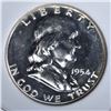 Image 2 : 1954 FRANKLIN HALF, NGP SUPERB GEM PR CAMEO