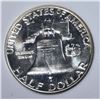 Image 3 : 1954 FRANKLIN HALF, NGP SUPERB GEM PR CAMEO