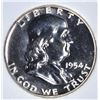 Image 2 : 1954 FRANKLIN HALF DOLLAR, NGP SUPERB GEM PR++