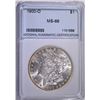 Image 1 : 1900-O MORGAN DOLLAR NNC GRADED