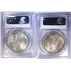 Image 2 : (2) 1923 PEACE SILVER DOLLARS, PCGS MS-64