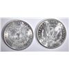 Image 2 : 1887 & 1902-O CH BU MORGAN DOLLARS