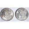 Image 1 : 1882-O & 1902-O CH BU MORGAN DOLLARS