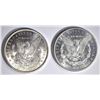 Image 2 : 1882-O & 1902-O CH BU MORGAN DOLLARS