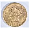 Image 1 : 1879 $2 1/2 GOLD LIBERTY  CH BU+