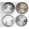 Image 1 : 2000, 2-04 & 05 BU AMERICAN SILVER EAGLES