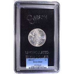 1884-CC MORGAN DOLLAR GSA HOARD/PCGS